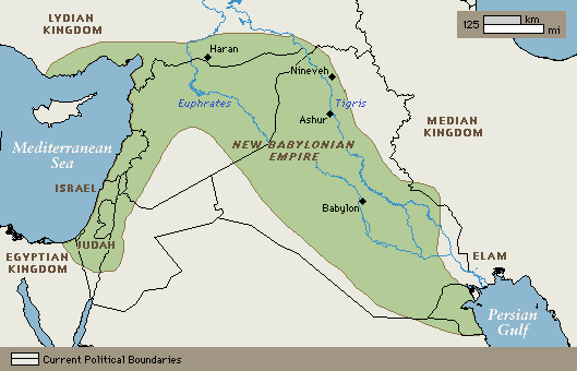 Babylonian Empire Map